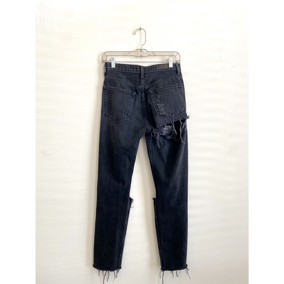 GRLFRND Denim Karolina Jeans in Travelin' Band Ripped Black jeans - Picture 9 of 9